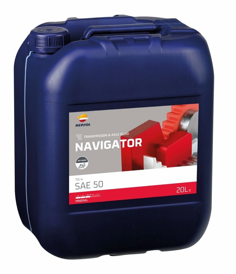 Ulei pentru transmisii - Ulei transmisie Repsol Navigator TO-4 SAE 50 - 20 Litri