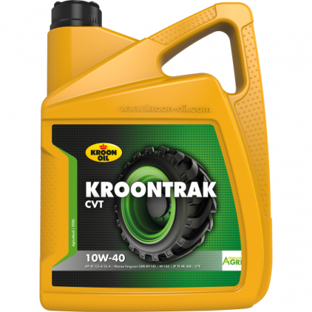 Ulei pentru agricultura - Ulei universal pentru motoare si transmisii agricole KROON OIL Kroontrak CVT 10W40 37166, tip STOU - 5 Litri