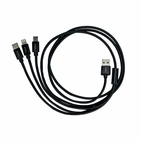 Detailing si Cosmetica - Usb Splitter Adbl Cablu de date universal cu 3 mufe