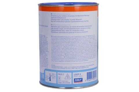 Vaselina pentru rulmenti SKF Bearing Grease LGEP 2 - 1 KG [1]