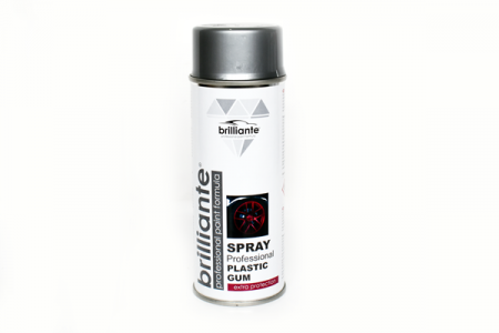 ACCESORII - Vopsea Spray Cauciucata (Argintiu) 400Ml Brilliante