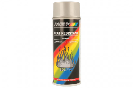 ACCESORII - VOPSEA SPRAY TEMPERATURI INALTE (ARGINTIU) 400 ML