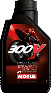 Uleiuri Motor Motociclete - MOTUL 300V 4T Factory Line 15W50