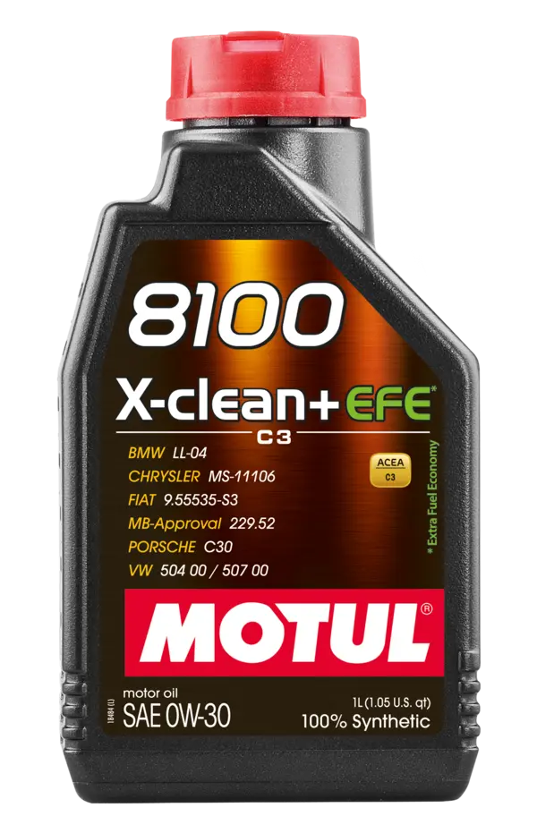 Uleiuri Motor Autoturisme - MOTUL 8100 X-CLEAN+ EFE 0W-30