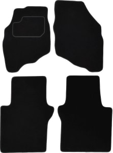 Covorase Auto - SET COVORASE AUTO MATERIAL TEXTIL HONDA JAZZ II 03.02-07.08