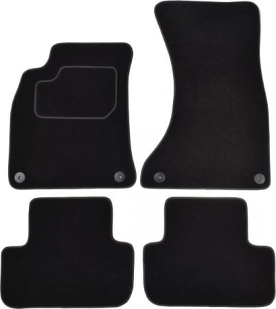 Accesorii Auto - SET COVORASE AUTO  MATERIAL TEXTIL  AUDI A4 B8 11.07-12.15