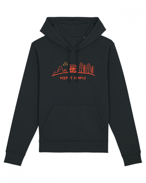 Hanorac unisex Keep it simple (on the road) - UnderThePines.ro [1]