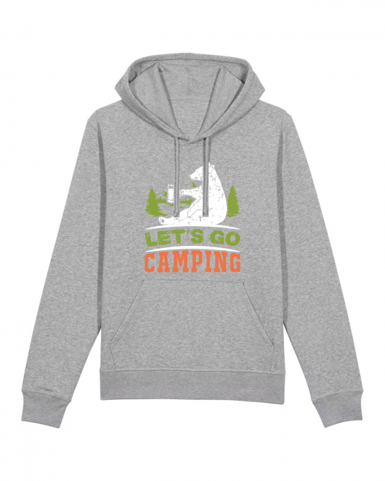 Hanorac unisex Let's go camping - UnderThePines.ro [1]