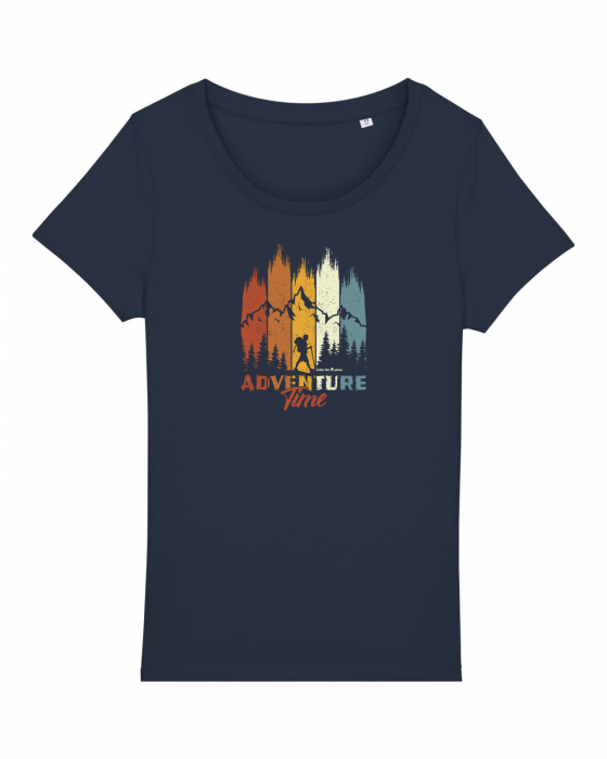 Tricou femei Life is Adventure Time - UnderThePines.ro [1]