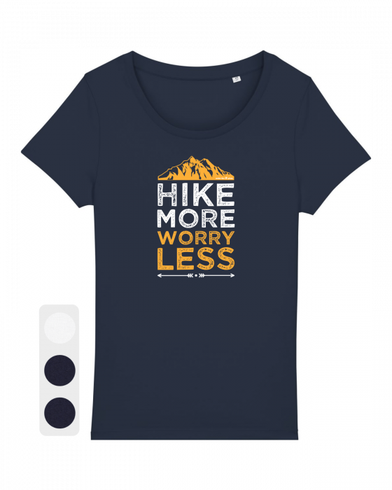 Tricou femei Hike More Worry Less - UnderThePines.ro [1]