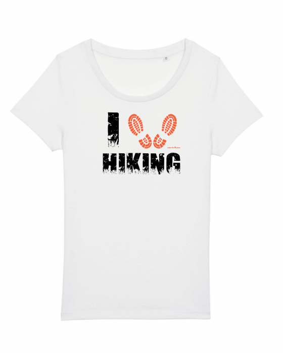 Tricou femei I Love Hiking - UnderThePines.ro [1]