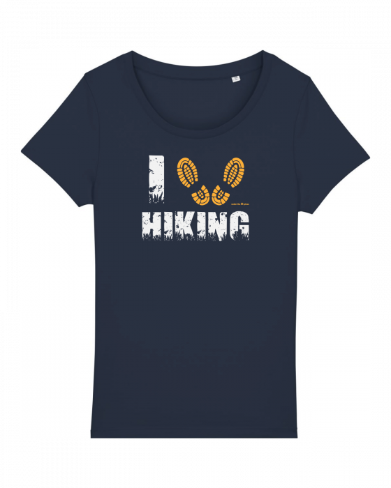 Tricou femei I Love Hiking - UnderThePines.ro [1]