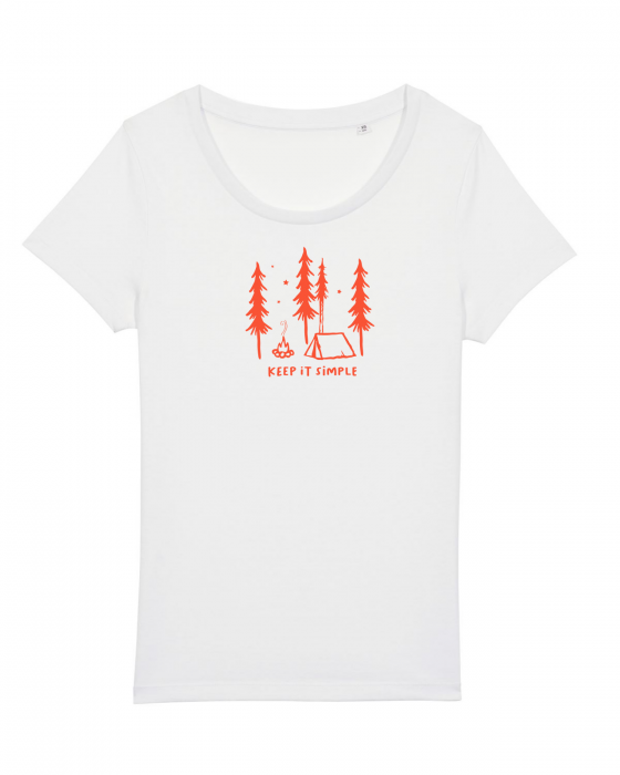 Tricou femei Keep it simple (under the pines) - UnderThePines.ro [1]