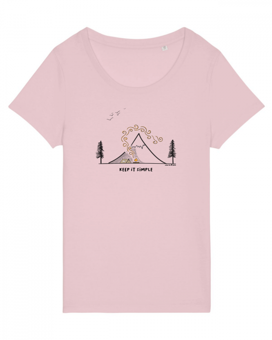 Tricou femei Keep it simple (at the base) - UnderThePines.ro [1]