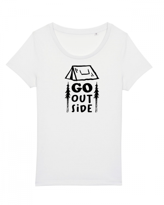 Tricou femei Keep it simple (go outside) - UnderThePines.ro [1]