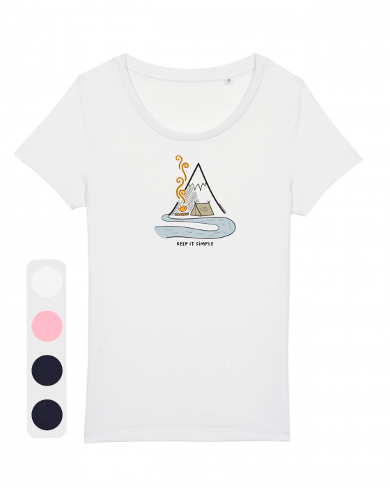 Tricou femei Keep it simple (on the river) - UnderThePines.ro [1]