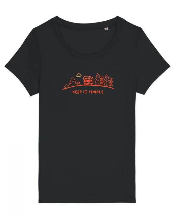 Tricou femei Keep it simple (on the road) - UnderThePines.ro [1]