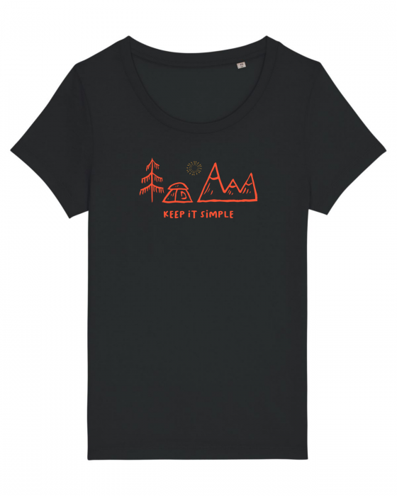 Tricou femei Keep it simple (sunny day) - UnderThePines.ro [1]