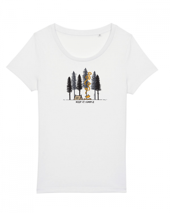 Tricou femei Keep it simple (under the trees) - UnderThePines.ro [1]