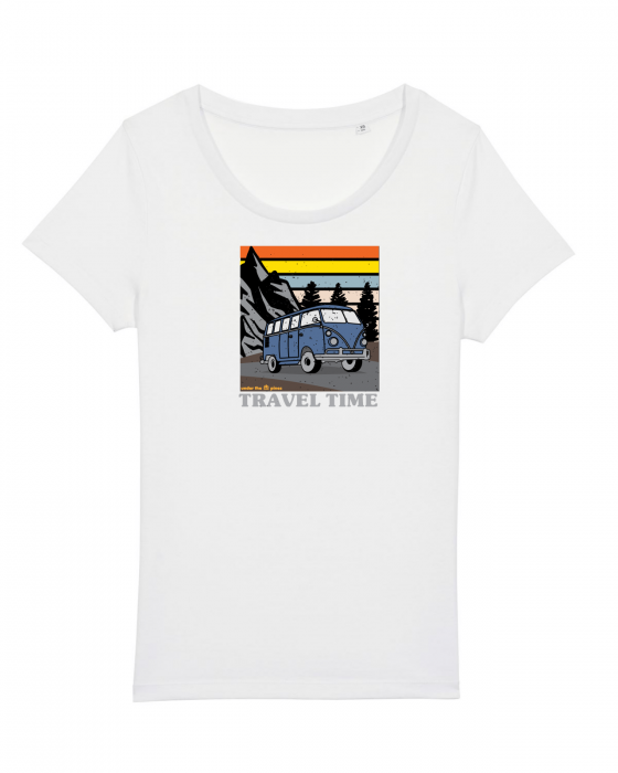 Tricou femei Travel Time - UnderThePines.ro [1]