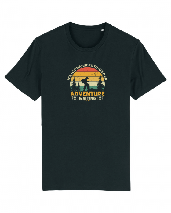 Tricou unisex Don't Keep Adventure Waiting - UnderThePines.ro [1]