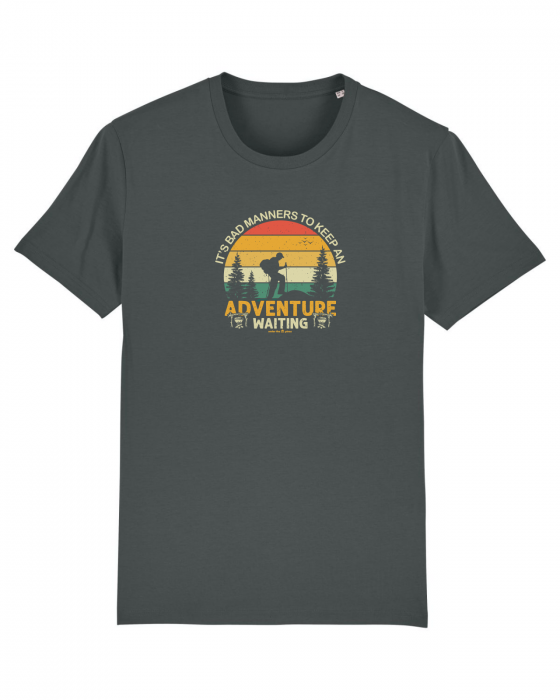 Tricou unisex Don't Keep Adventure Waiting - UnderThePines.ro [1]
