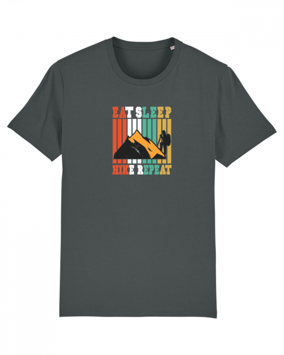 Tricou unisex Eat Sleep Hike Repeat - UnderThePines.ro [1]