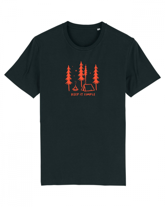 Tricou unisex Keep it simple (under the pines) - UnderThePines.ro [1]