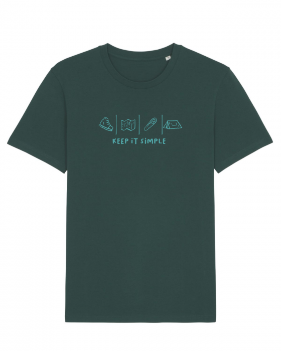 Tricou unisex Keep it simple (essentials) - UnderThePines.ro [1]