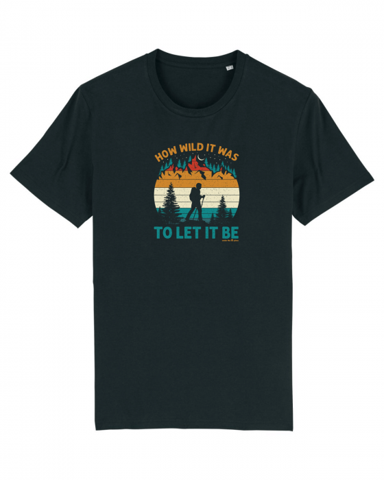 Tricou unisex Let It Be - UnderThePines.ro [1]