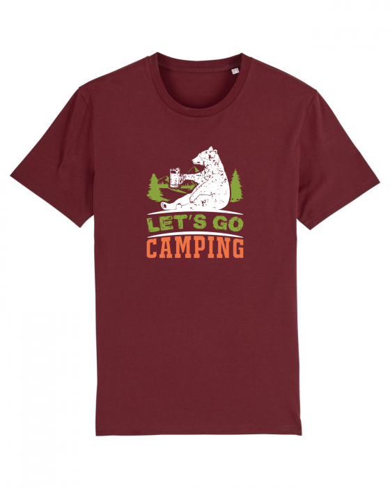 Tricou unisex Let's go camping - UnderThePines.ro [1]