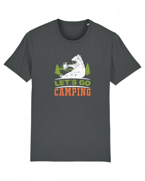 Tricou unisex Let's go camping - UnderThePines.ro [1]