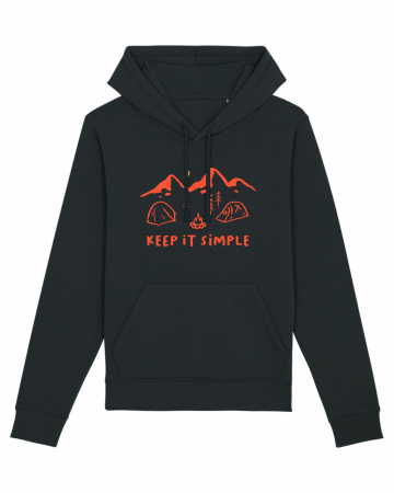 Hanorace - Hanorac unisex Keep it simple (base camp) - UnderThePines.ro