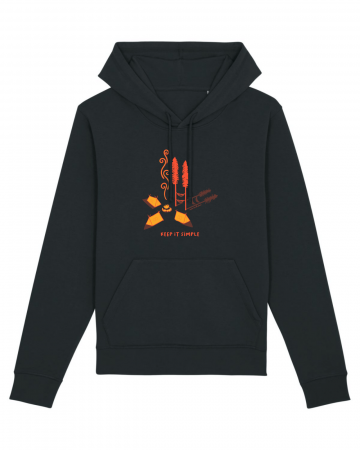 Hanorace - Hanorac unisex Keep it simple (camping with friends) - UnderThePines.ro