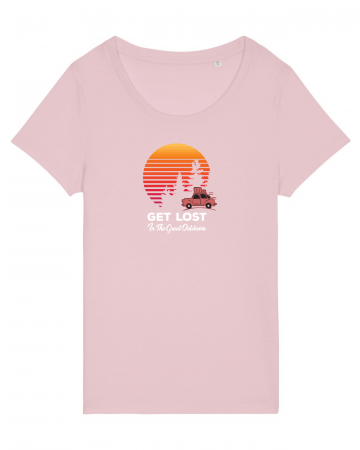 Tricouri femei - Tricou femei Get Lost - UnderThePines.ro
