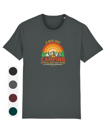 Tricouri unisex - Tricou unisex Camping is Better - UnderThePines.ro