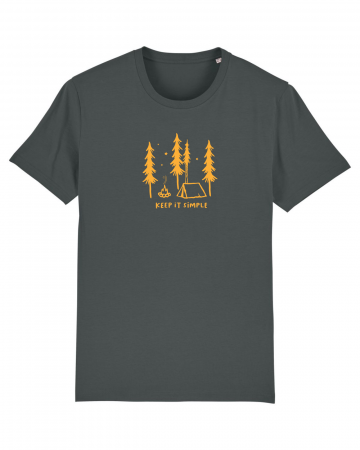 Tricouri unisex - Tricou unisex Keep it simple (under the pines) - UnderThePines.ro