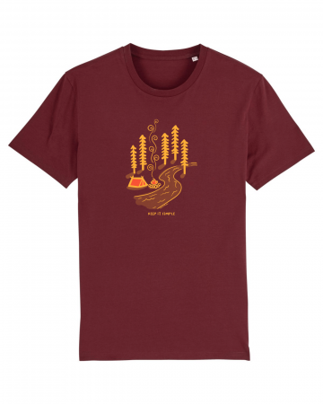 Tricouri unisex - Tricou unisex Keep it simple (by the water) - UnderThePines.ro