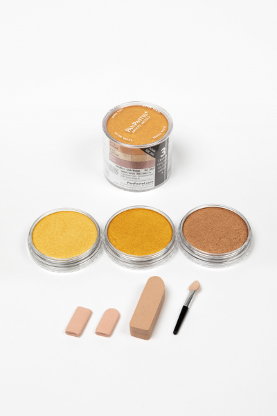 PanPastel Color Metallics Golds Bronze / 3 set [2]