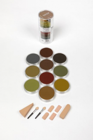 Seturi si truse - PanPastel Extra Dark Shades & Warm 10 colors/set