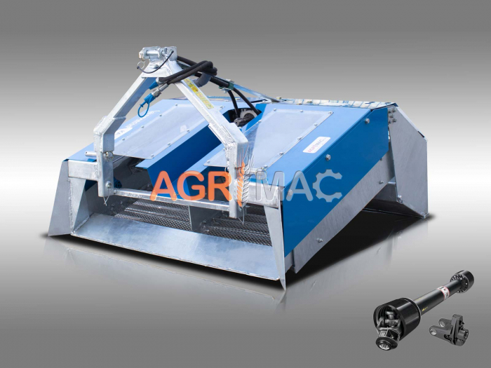 KA105 – Mașină curățat plaje tractabilă, 105 cm, sită vibratoare, PTO tractor 24–30 CP [4]