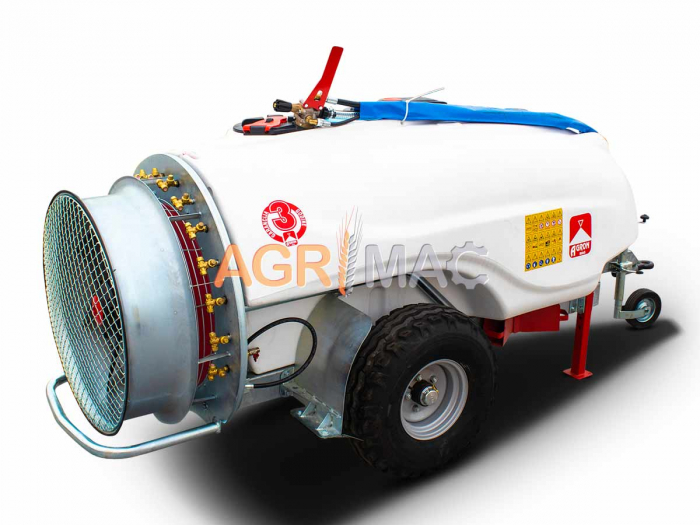 Atomizor TPS1000 – 1000L, 40 CP, turbină 900mm, pompă COMET [8]