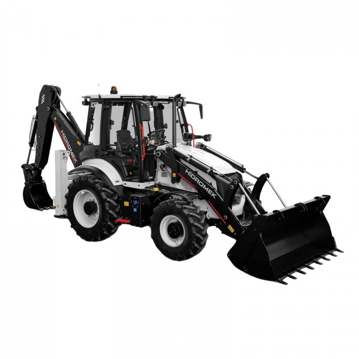Buldoexcavator Hidromek HMK 102 B Alpha – 75 CP, 9.24T, diesel performant [1]