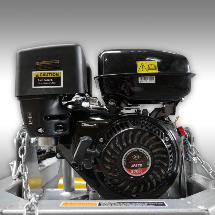Burghiu hidraulic de pamant Jansen PB-100 cu motor pe benzina de 10CP [7]