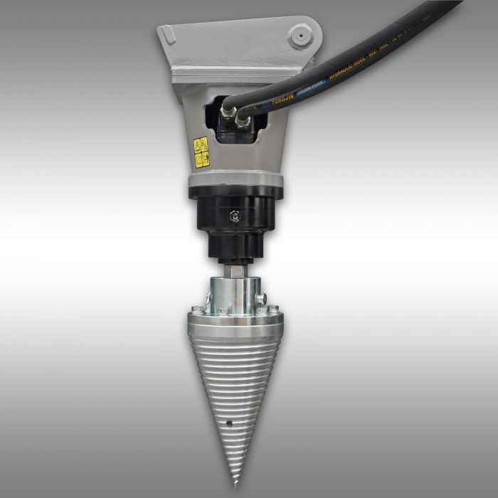 Burghiu tip con de despicare lemn Jansen JSK-500-MS01 – Cuplu 2880 Nm, 130 kg [3]