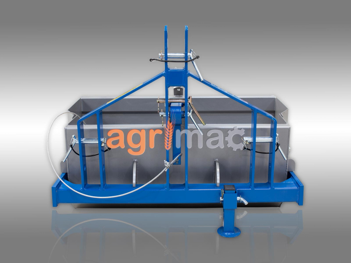 Cupă spate tractor BM160, 0.50 m³, basculare mecanică [8]