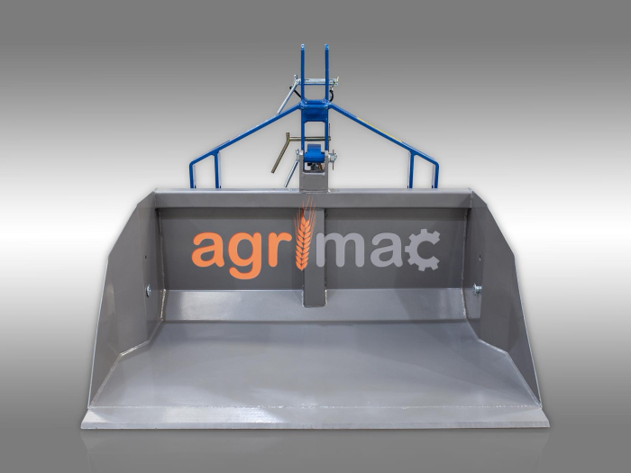 Cupă spate tractor BM100, 0.20 m³, basculare mecanică [2]