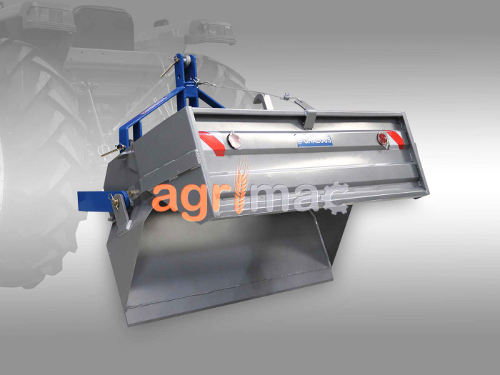 Cupă spate tractor BM120, 0.29 m³, basculare mecanică [12]