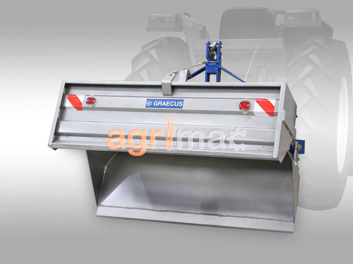 Cupă spate tractor BM120, 0.29 m³, basculare mecanică [2]