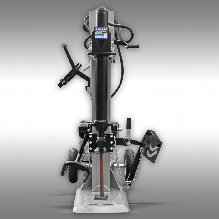 Despicator de busteni, 22 tone cu motor pe benzina, 10 CP, vertical Jansen TS-22B [5]